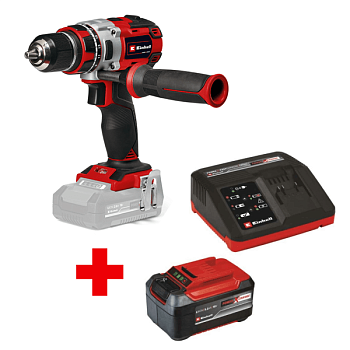 Аккумуляторная дрель-шуруповерт Einhell TP-CD 18/80 Li BL + аккумулятор 5.2Ач и з/у 4514300SET