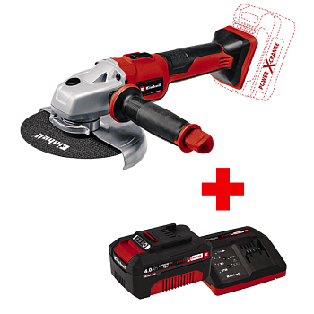 Шлифмашина угловая аккумуляторная Einhell TE-AG 18/150 Li BL + 1 акк.4 Ач + ЗУ (4431144SET)