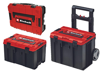 Кейс инструментальный системный Einhell E-Case СЕТ: 1xS-F-case,1xM-case,1xL-case (4540014SET)