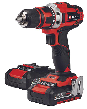 Аккумуляторный шуруповерт Einhell TE-CD 18/40-1 Li (2x2,0 Ah) (4514228)
