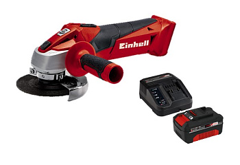 Шлифмашина угловая аккумуляторная Einhell PXC TC-AG 18/115 Li + ЗУ + 1 АКБ 4АЧ 4431130SET_u