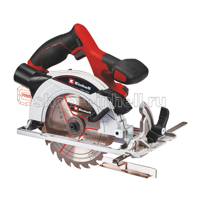 Пила циркулярная аккумулятрная Einhell PXC TE-CS 18/165-1 Li - Solo 4331207_u