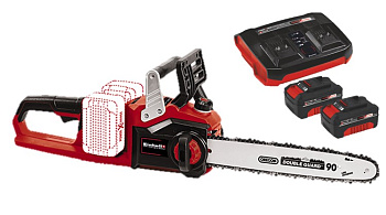 Пила цепная аккумуляторная Einhell PXC GE-LC 36/35 Li BL (2 акк.4,0Ач + з.у.) 4501780SET