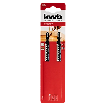 Пилки для лобзика по дереву KWB (быстрый рез) 626250